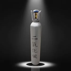 0.9m3 CO2 Gas Cylinder Pressure Vessel with Valve Option Customized Carbon Dioxide Bottle