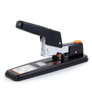 0392 Professional Metal Stapler 60 Sheets Capacity Effortless Office Stapler with Soft Touch Grip Black