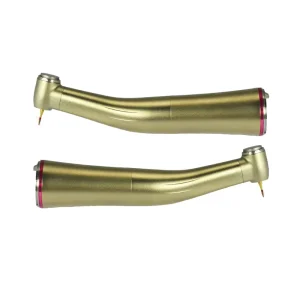 1:5 Speed Increase Red Ring Dental Handpiece with Internal Spray Fiber Optical Contra Angle Turbine for Dental Electric Motor