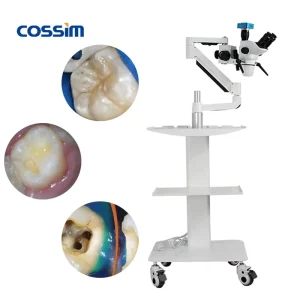 1.95X~55X Dental Operating Microscope Surgical Microscope Dental Stereo Microscope with Camera