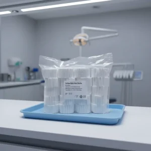 10*38mm 1000pcs bag Bulk Consumables Medical Equipment and Accessories Disposable Surgical Dental Cotton Roll