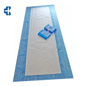 100*220cm Consumable Certified Medical Linen Underpad Surgical Table Cover