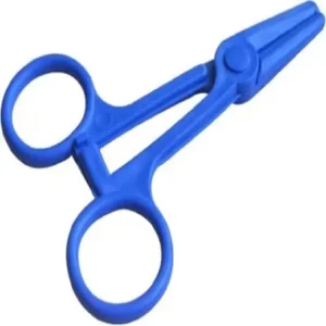 11.5CM CE&ISO Approved Disposable Sterilized Plastic Surgical Forceps Suture Scissors Hemostatic Forceps