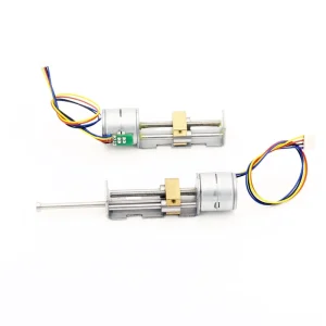 12v Dc Small Linear Motor for Printer Mini Linear Stepping Motor Stepper Motor with Travel Stroke Length of 35mm 45mm