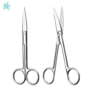 14cm Fine Tip Sharp Scissors for Dissection Customized Logo Dissecting Scissors