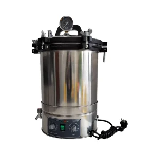 18L 24L 30L Laboratory Sterilization Equipment Small Vertical Pressure Steam Portable Autoclave Machine