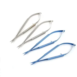 18cm Stainless Steel Microscopic Corneal Scissors Ophthalmic Instruments Surgical Scissors