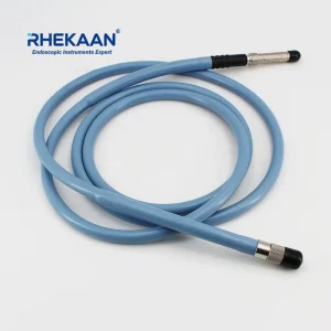 2 Meters Medical Rigid Optical Endoscopy Light Guide Source Connector Fiber Cable Electric Instrument Set for Endoscopic Surgery