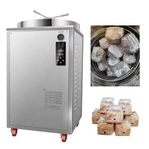 200L Mushroom Substrate Block and Spawn Sterilizing Machine Steam Heating Autoclave for Mushroom Cultivation