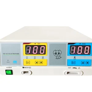 200W Digital Veterinary Electrosurgical Unit Monopolar Cutting Coagulation Endoscopic Mode Memory Function Dog Cat Surgery