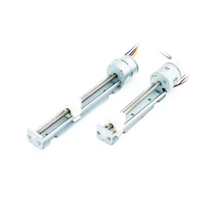20mm Pm Linear Stepping Motor Lead Screw M3 Travel Stroke Length of 100mm with Brass Slider SM2037