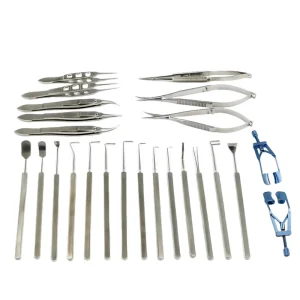 24 Sets of Surgical Instruments for Strabismus Eye Surgery