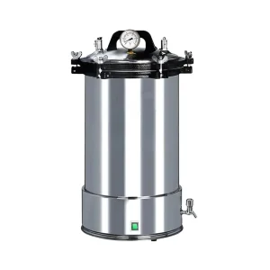 24L Digital Portable Pressure Steam Sterilizer Small Autoclave with LED Display Self Control Sterilization Equipment