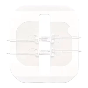 2PCS Zipper Painless Wound Closure Device Suture free Wound Dressing Closure Strips Kit Emergency Laceration Closures