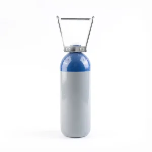 2kg LPG Gas Cylinder 2.7L 150bar Helium CO2 Oxygen Gas Cylinder