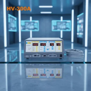 300W Electrosurgical Unit HV 300A Stable High Power Output for Efficient Cutting Coagulation