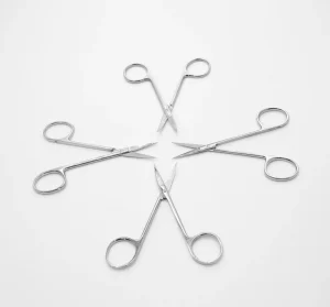 304 Stainless Steel Eye Scissors Titanium Alloy For Ophthalmic Surgery Factory Direct Supply