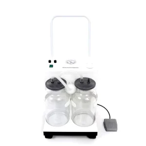 30L Electric Surgical Aspirator Medical Double Bottle Vacuum Pump for Sputum Phlegm Suction High Capacity