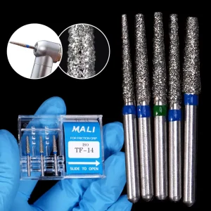 3pcs box Dental Diamond Bur Drill Dental Clinic Laboratory Polishing Whitening Drill Bit High speed Handpiece Dentist Burs