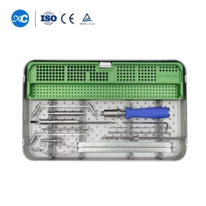 4.0mm Veterinary Trauma Orthopedic Instrument Kit Aluminium Alloy Class III Surgical Instruments for Fracture Repair Wound