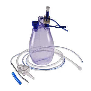 400ML Medical Consumables Perforated Closed Wound Drainage System High Pressure Medical Drainage