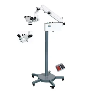 4X 20X Foot Control Ophthalmic Operation Microscope