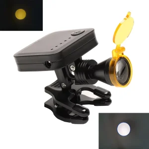 5W LED Wireless Dental Surgery Headlight with Optical Filter CE Certified Class I Plastic Material 1 Year Warranty