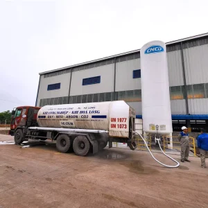 5m3 16Bar Medical Used Stainless Steel Industrial Gas Liquid Oxygen Tank for Hospital