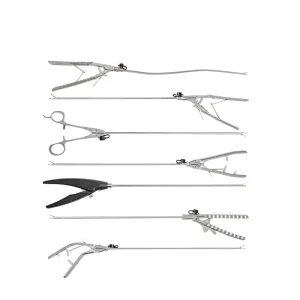 5mm Laparoscopic Suture Needle Holder Class I Surgical Instrument Stainless Steel Manual