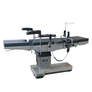 6 Control Dual Drive Electric Surgical Table with 304 Stainless Steel Engineered for Neurosurgery Use