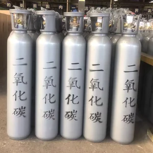 6L Seamless Steel CO2 Cylinder 150Bar Empty Carbon Dioxide Pressure Vessel ISO9809 Standard