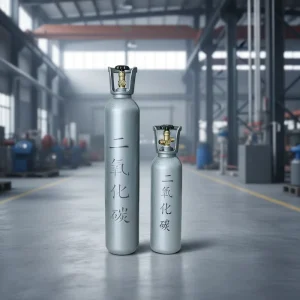 6L Small Portable Carbon Dioxide Cylinder High Pressure Refillable CO2 Tank