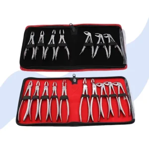 7pcs Kit Children’s Stainless Steel Tooth Extraction Forceps Dental Instruments Kit Dental Equipments
