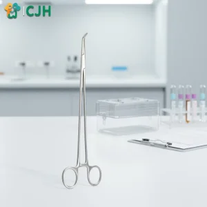90 Degree Angled Full Tooth Dissecting Ligature Forceps Stainless Steel Reusable Surgical Instrument