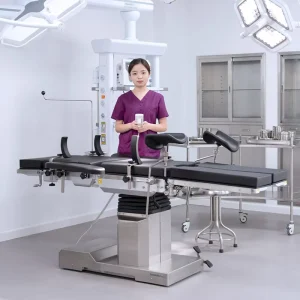 A202 C Arm Stainless Steel Adjustable Electric Medical Surgical Operating Table