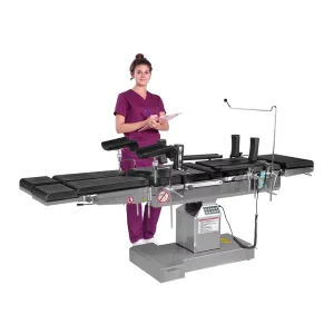 A306 CE Certified Stainless Steel Hospital Mobile Detachable X ray C arm Multifunction Electric Surgical Operating Table