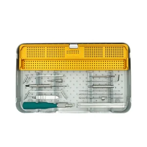 ALPS Veterinary Surgical Instruments Kit 2.4mm Aluminum Box Manual Class III Easy Operation for Orthopedic