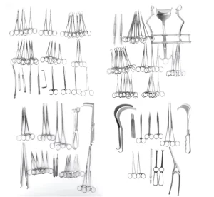 Abdominal Surgery Laparotomy Surgical Instruments Set for Hospital and Clinic