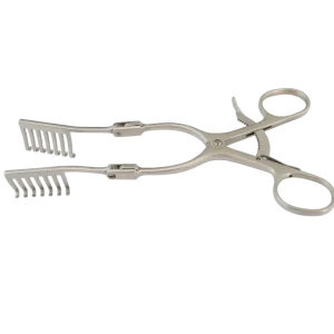 Adjustable 7*7 Teeth Mastoid Retractor Manual Clamp for ENT Surgery