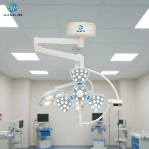 Adjustable Height and Brightness Single Head LED Surgical Light Shadowless Operation Lighting