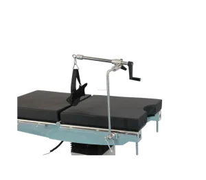 Adjustable Manual Surgical Ankle Traction System for Operating Table with Universal Clamp