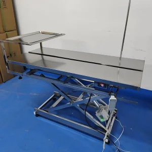 Adjustable Stainless Steel Animal Surgical Table Electric Veterinary Operating Equipment for Pet Medical Surgery