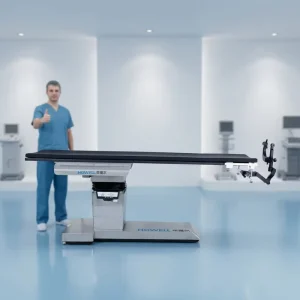 Advanced Imaging Interventional Radiology Surgical Bed Electric Carbon Fiber Fluoroscopy Table