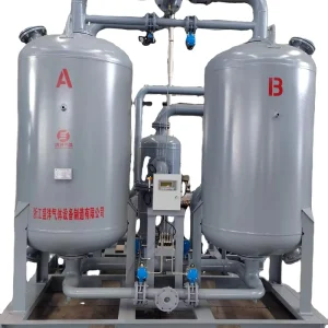 Air Conditioning Refrigeration Oilfield Gas Application Heatless Regeneration Air Compressor Dryer Low Energy Engine PLC Gear