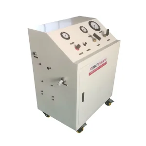Air Driven Liquid High Pressure Medical Mobile O2 Oxygen Tank Cylinder Nitrogen Filling Refill Booster Equipment 1 Year