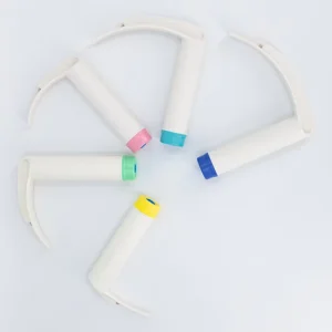 Anesthesia Consumable Laryngoscope Blade with Cold Light LED Source Airway Managment Intubation