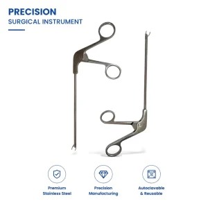 Arthroscopy Suture Grasper Forceps Straight 0° 165mm Stainless Steel Surgical Instrument Minimally Invasive Surgery OEM