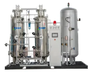 Automatic 220V PSA Oxygen Generator Core PLC Motor Gas Generation Equipment for Laser Cutting for Hospitals Medical Use