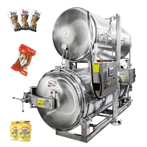 Automatic Industrial Autoclave Food and Beverage Industry Multi functional Small Sterilization Pot Retort