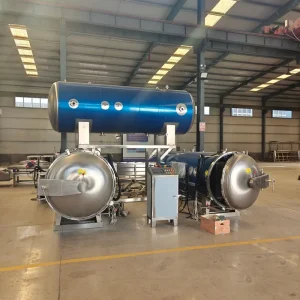 Automatic Industrial Autoclave Steam Multi functional Small High Safety Stainless Steel Equipment for Food Beverage